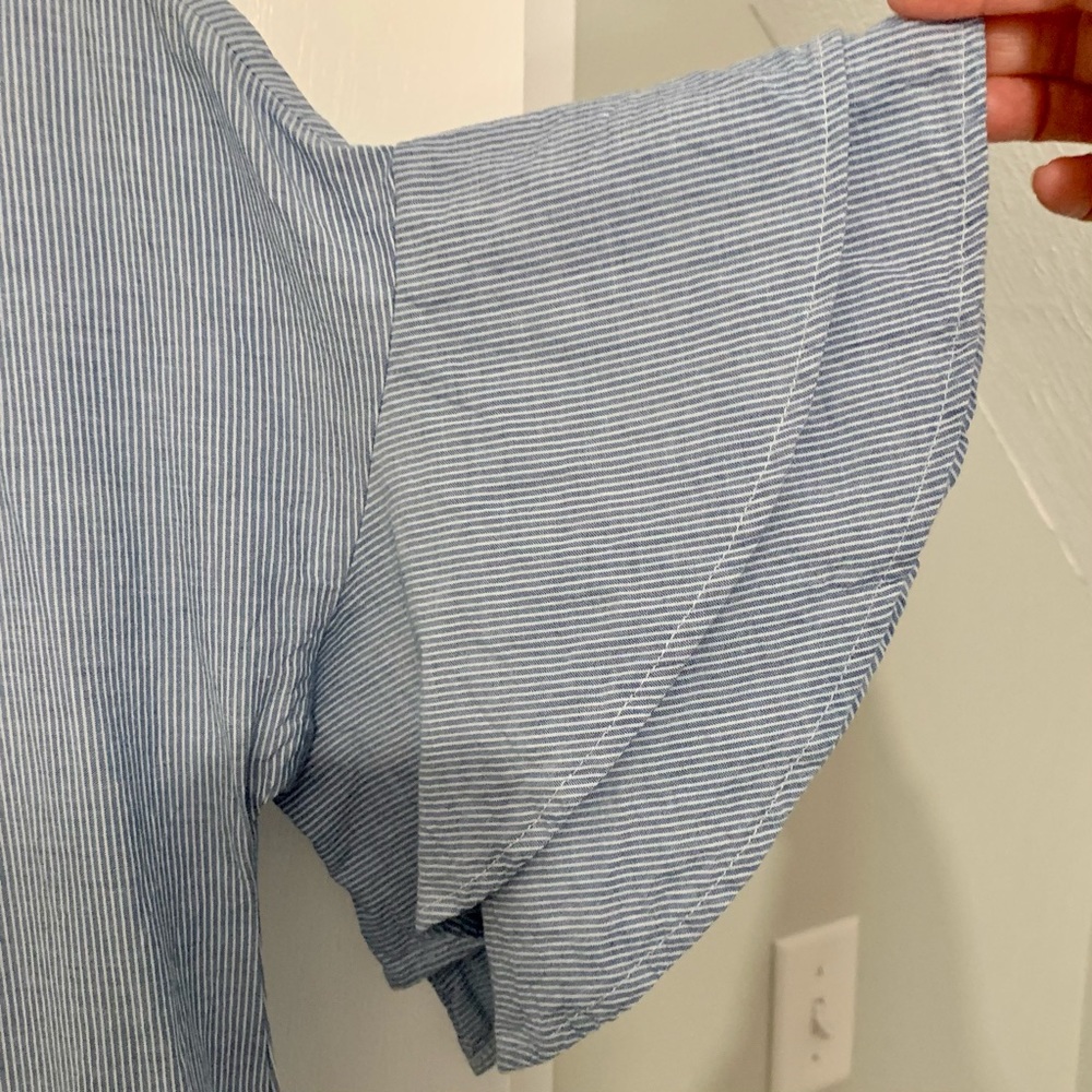 Zara Basic Striped Dress Size Small - image 5